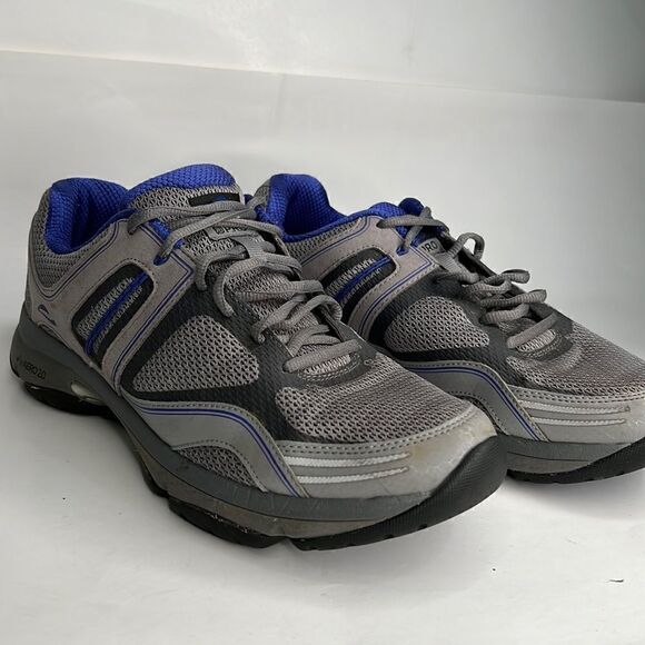 ABEO Aerosystem Drydon Grey and Royal Athletic Shoes - Picture 1 of 11